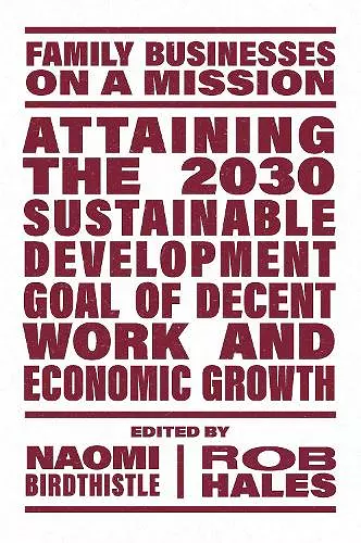 Attaining the 2030 Sustainable Development Goal of Decent Work and Economic Growth cover