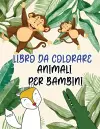 Libro da colorare animali per bambini cover