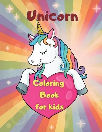 Unicorn Coloring Book cover