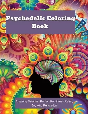 Psychedelic Coloring Book cover