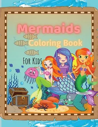 Mermaids Coloring Book cover