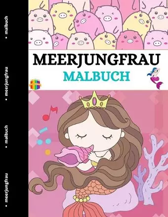 Meerjungfrau Malbuch cover