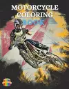 Motorcycle Coloring Book cover