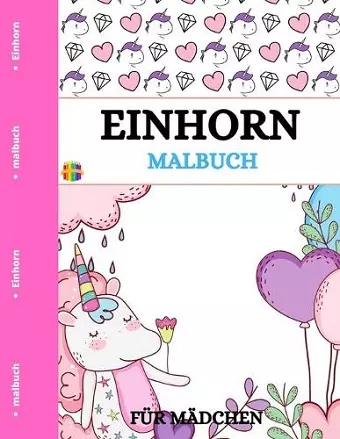 Einhorn Malbuch cover