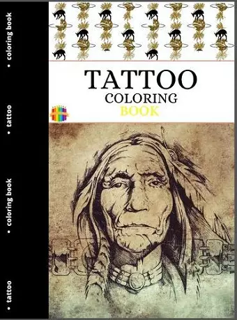 Tattoo Coloring Book cover