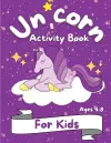 Unicorn Activity Book for Kids cover