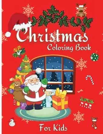 Christmas Coloring Book For Kids cover