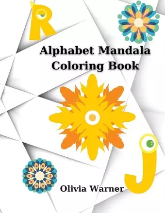 Alphabet Mandala Coloring Book cover