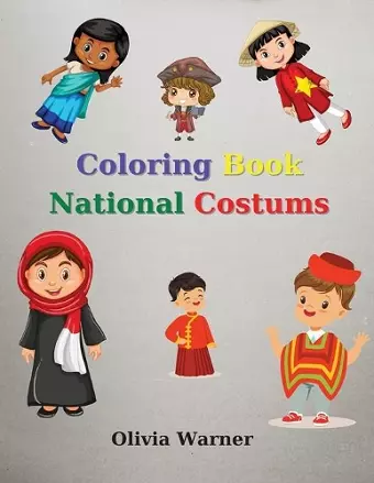 Coloring Book with National Costums cover