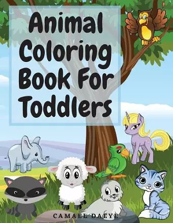 Animal Coloring Book For Toddlers cover