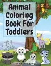 Animal Coloring Book For Toddlers cover