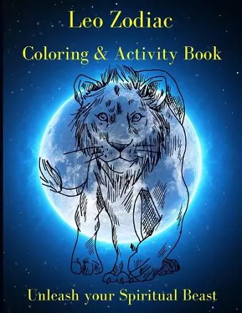 Leo Zodiac Coloring & Activity Book cover