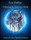 Leo Zodiac Coloring & Activity Book cover