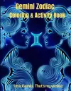 Gemini Zodiac Coloring & Activity Book cover