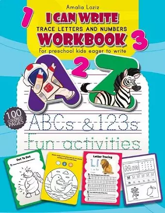 Trace Letters and Numbers Workbook cover