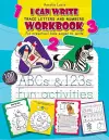 Trace Letters and Numbers Workbook cover