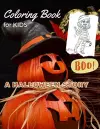 Coloring Book For KIDS - A HALLOWEEN STORY cover