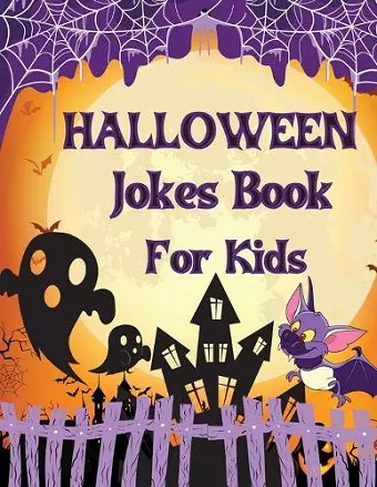 Halloween Jokes Book For Kids cover