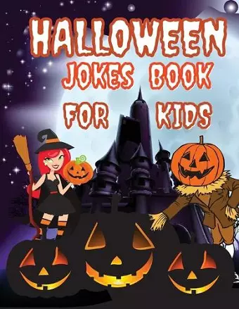 Halloween Jokes Book For Kids cover