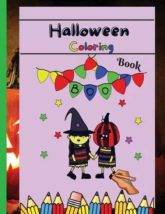 Halloween Coloring Book cover