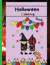 Halloween Coloring Book cover