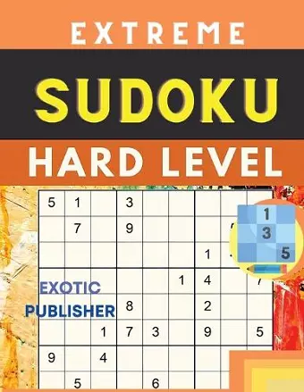 Hard to Extreme Large Print Sudoku cover