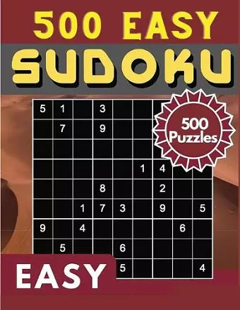 Sudoku Easy 500 Puzzles cover