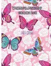 Wonderful butterfly coloring book for kids cover