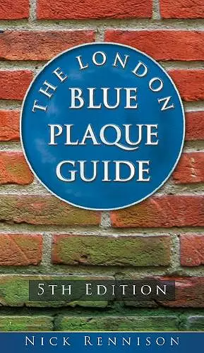 The London Blue Plaque Guide cover