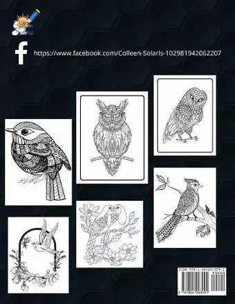 Birds Coloring Book cover