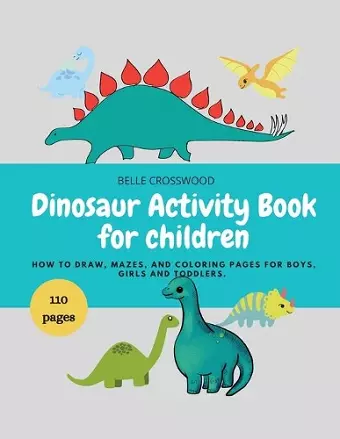 Dinosaur Activity Book for children cover