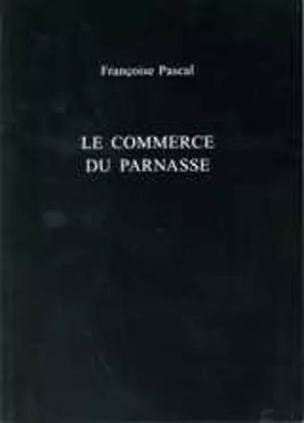 Le Commerce du Parnasse cover