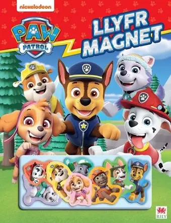 Paw Patrol - Llyfr Magnet cover