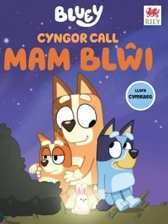 Cyngor Call MAM BLŴI (cyfres Bluey) cover