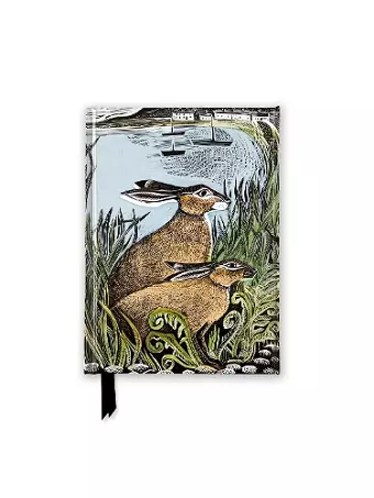 Angela Harding: Rathlin Hares (Foiled Pocket Journal) cover