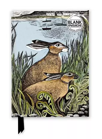 Angela Harding: Rathlin Hares (Foiled Blank Journal) cover