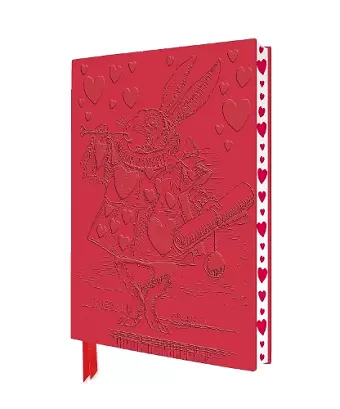 Alice in Wonderland: White Rabbit Artisan Art Notebook (Flame Tree Journals) cover