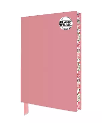Baby Pink Blank Artisan Notebook (Flame Tree Journals) cover