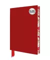 Red Blank Artisan Notebook (Flame Tree Journals) cover