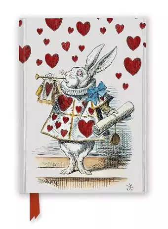 Alice in Wonderland: White Rabbit (Foiled Journal) cover