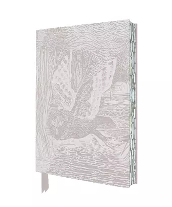 Angela Harding: Marsh Owl Artisan Art Notebook (Flame Tree Journals) cover