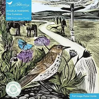Adult Sustainable Jigsaw Puzzle Angela Harding: The Common cover