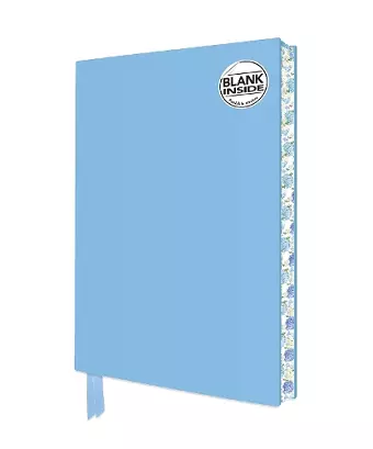 Duck Egg Blue Blank Artisan Notebook (Flame Tree Journals) cover