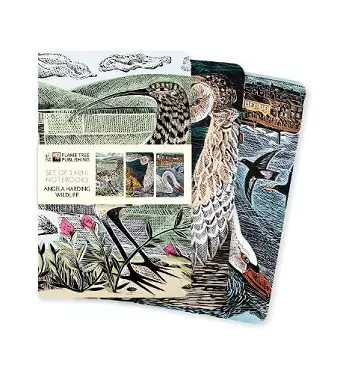 Angela Harding: Wildlife Set of 3 Mini Notebooks cover