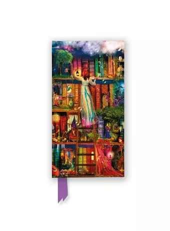 Aimee Stewart: Treasure Hunt Bookshelves (Foiled Slimline Journal) cover