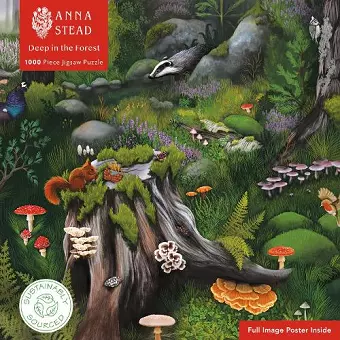 Adult Sustainable Jigsaw Puzzle Anna Stead: Deep in the Forest cover