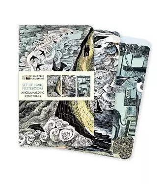 Angela Harding: Coastlines Set of 3 Mini Notebooks cover