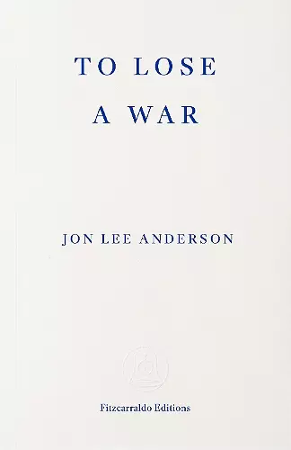 To Lose a War cover