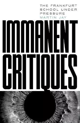 Immanent Critiques cover