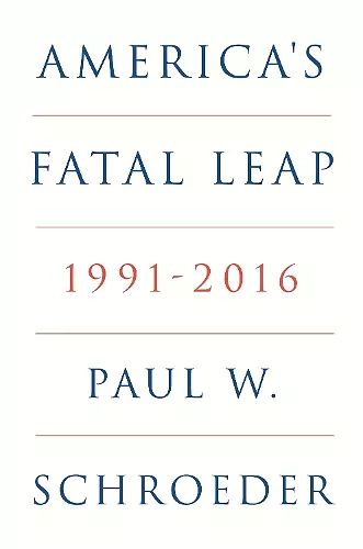 America's Fatal Leap cover